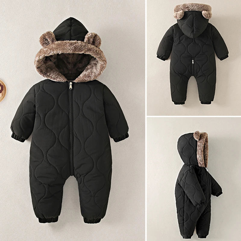 Autumn-Winter Baby Jumpsuit | Unisex 0-3Y