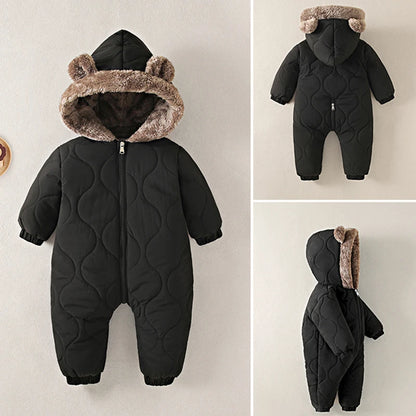 Autumn-Winter Baby Jumpsuit | Unisex 0-3Y