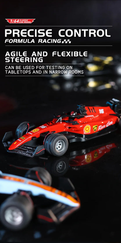 Mini RC Formula Car – Die-Cast 1:64 Racing Toy for Boys & Christmas