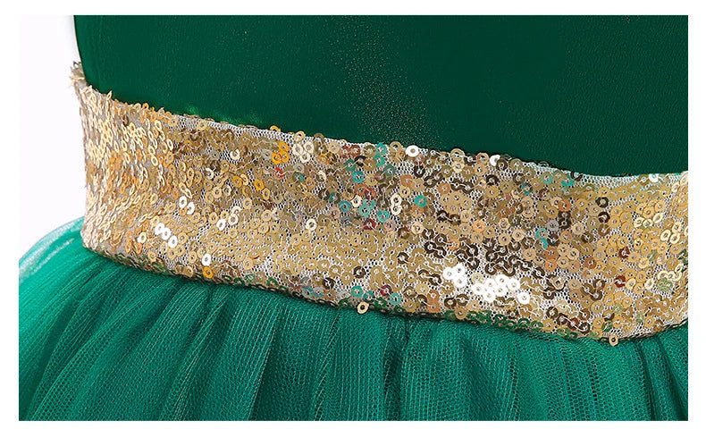 Baby Girl Lace Princess Dress with Big Bow – 3-24M