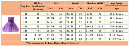 Elegant Girls Long Prom & Party Dress (5–14Y)