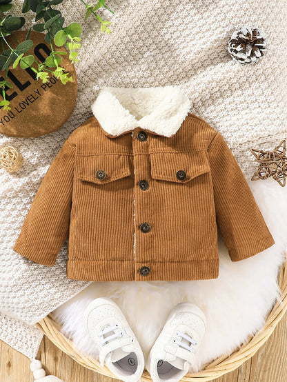 Casual Baby Winter Outwear – Long Sleeve Style