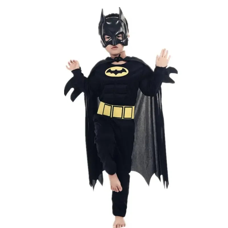 Boys' Muscle Superhero Costume: Power Up for Halloween & Cosplay Fun