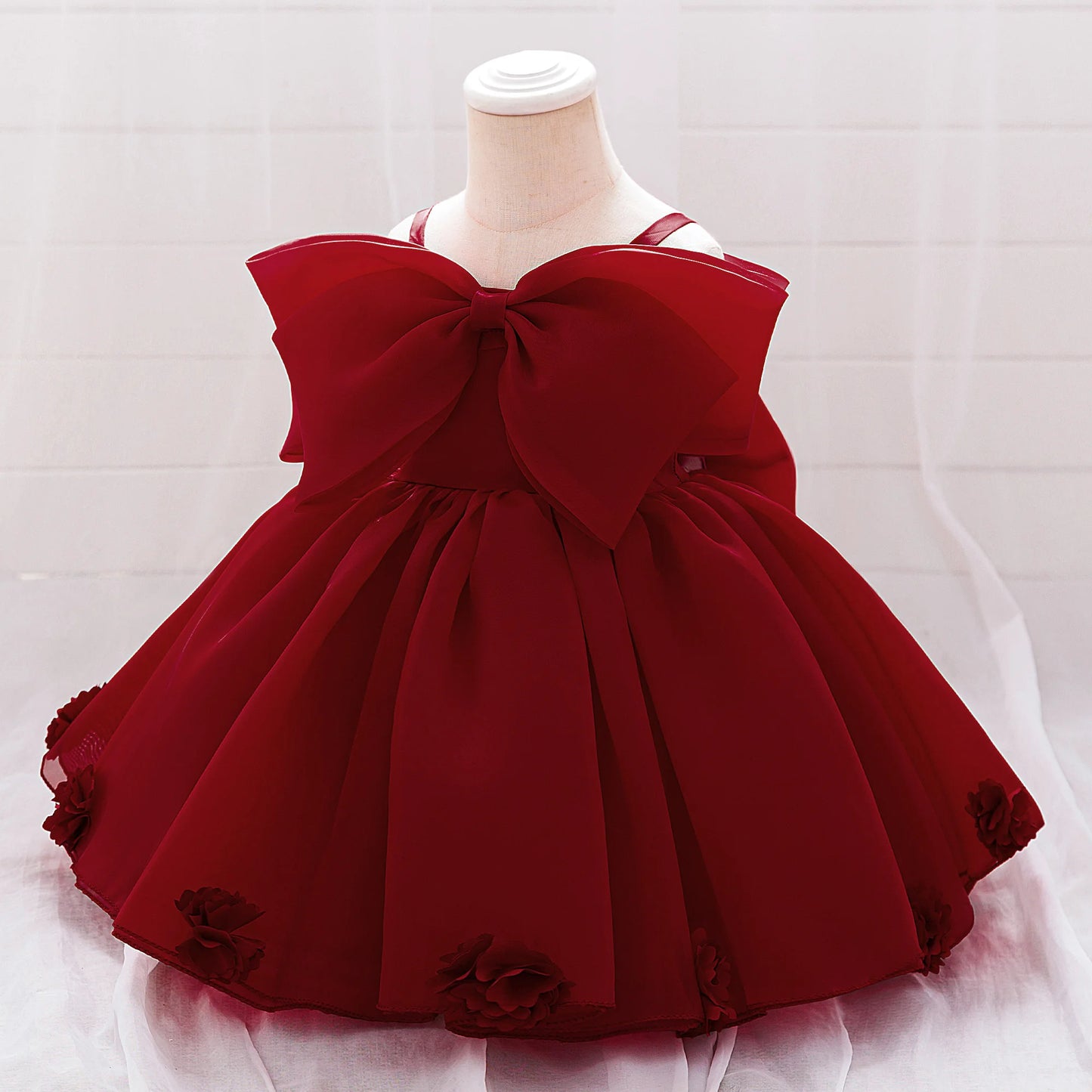 Baby Girl Dress – Elegant Party & Baptism Wear