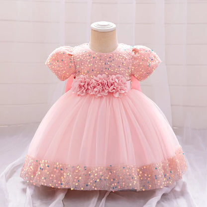 Infant Girl Special Occasion Dress – Baptism & Christmas