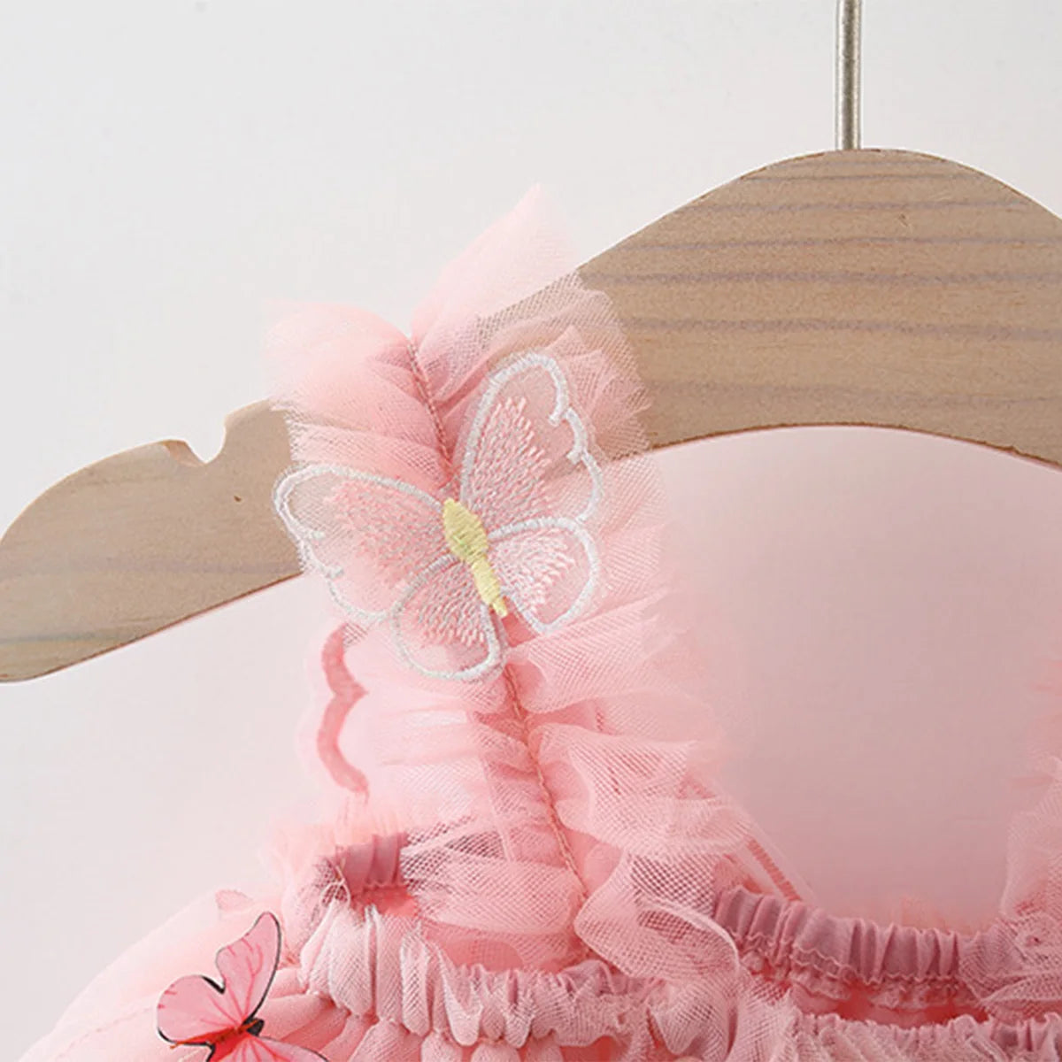 Cute Infant Princess Dress with Butterfly Wings
