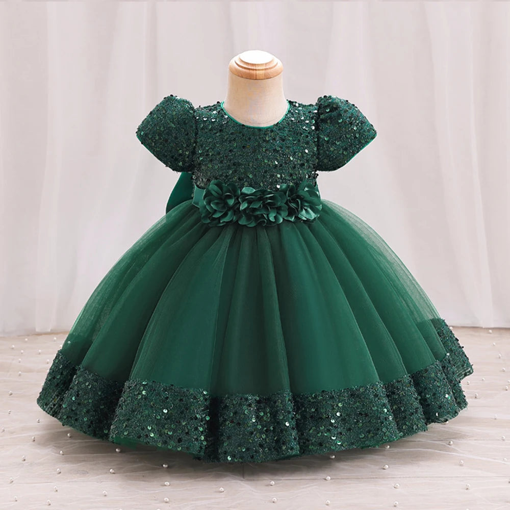 Infant Girl Special Occasion Dress – Baptism & Christmas