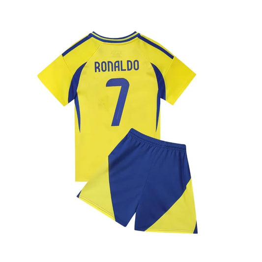 Al-Nassr Kids' Football Kit: Sporty & Stylish Training Set