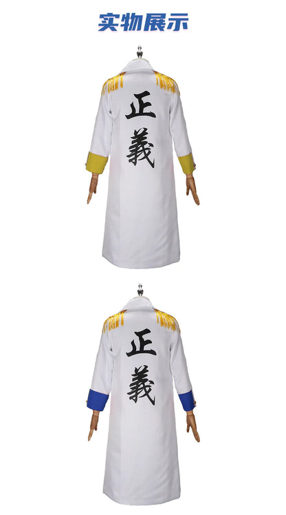 One Piece Cosplay Costume – Garp Marine Cloak & Uniform Coat