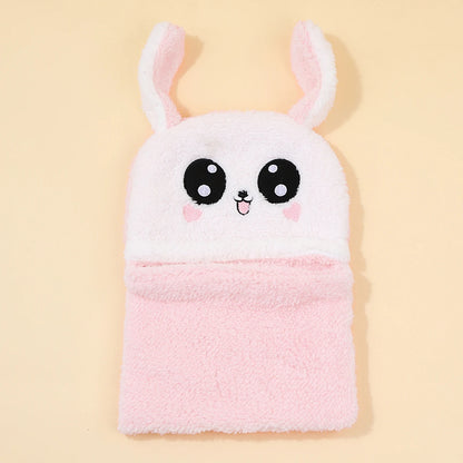 Baby & Kids Fleece Rabbit Winter Hat