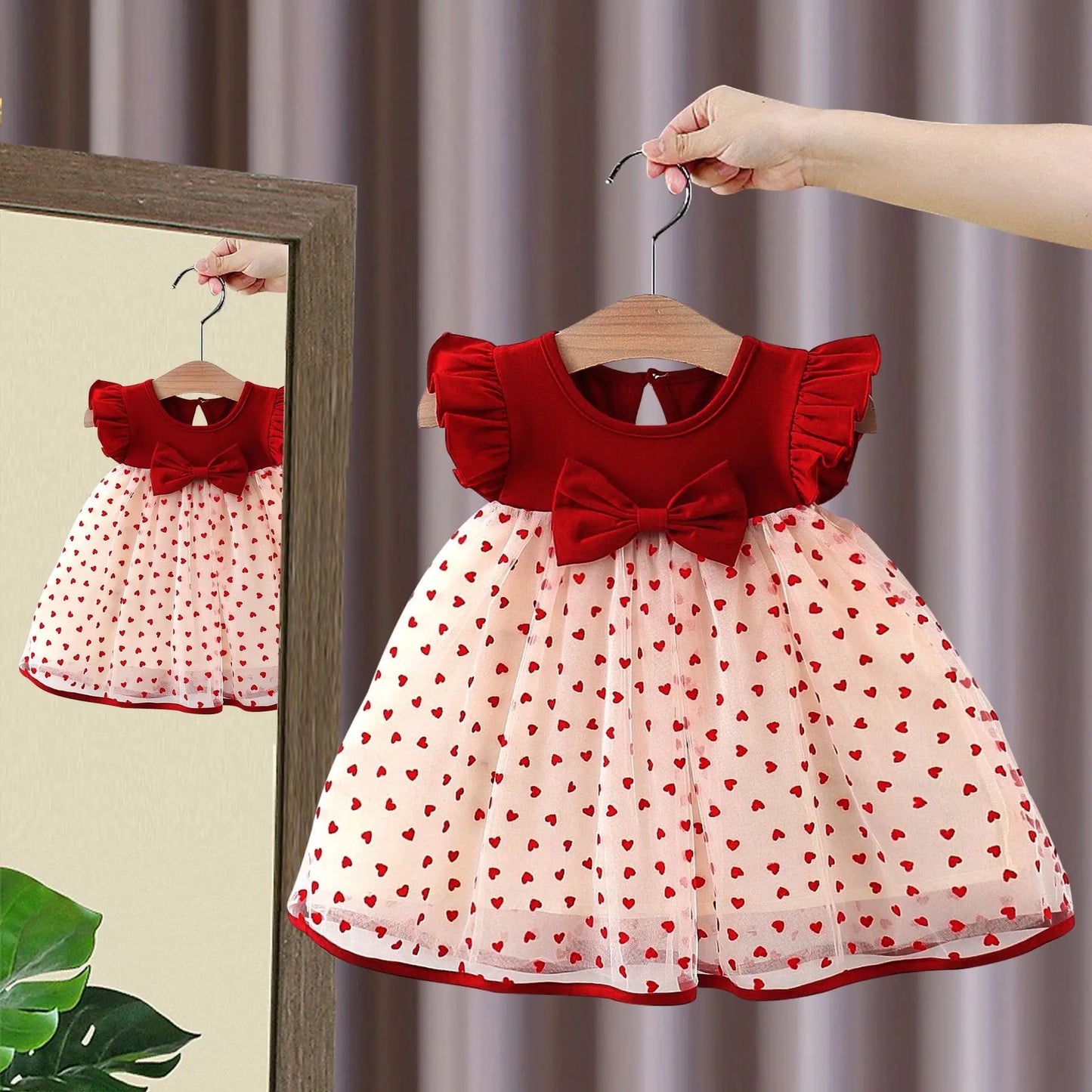 Korean Style Baby Dress – Little Love Birthday Gown