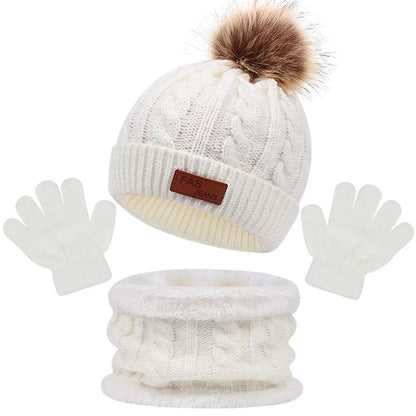 3-Piece Winter Essentials for Babies – Soft & Snuggly Set