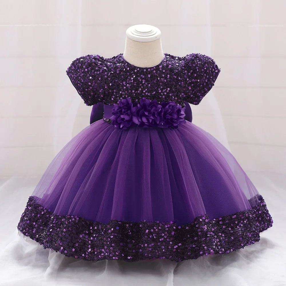 Infant Girl Special Occasion Dress – Baptism & Christmas