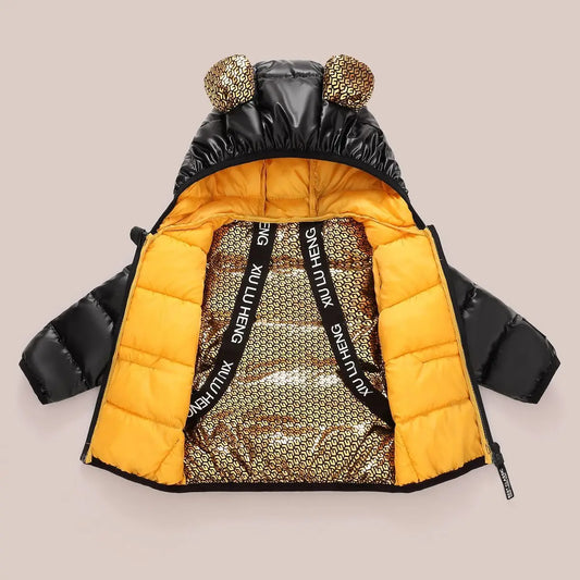 Baby & Kids Down Coat – Unisex Warm Winter Jacket