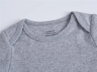 Short Sleeve Baby Bodysuit – Soft Cotton (0–24M)