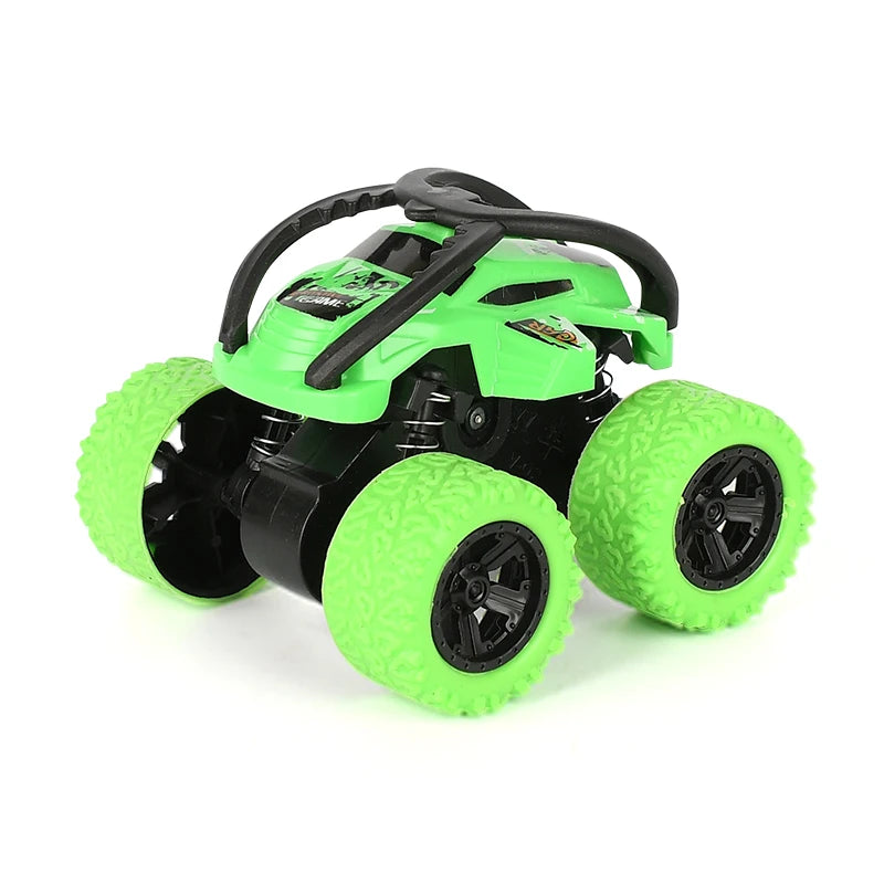 Inertial 4WD Off-Road Climbing Car – 360° Rotating, Super Durable Toy!