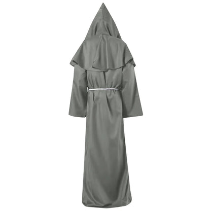 Monk Cosplay Outfit – Medieval Robe for Priest, Wizard & Costume Play