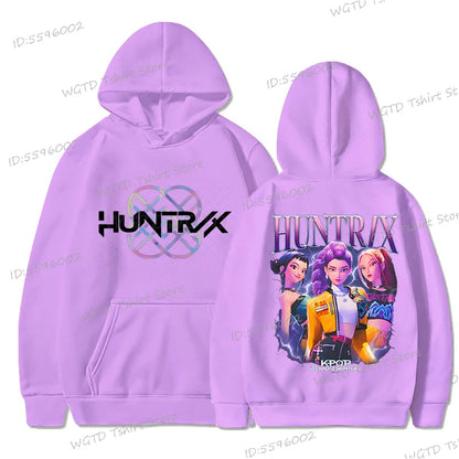 Hot Movie Print Hoodie – Fashion Casual Sweatshirt for Men & Women