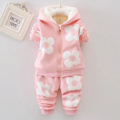 Cozy Baby Girl Suit – Autumn/Winter Wear