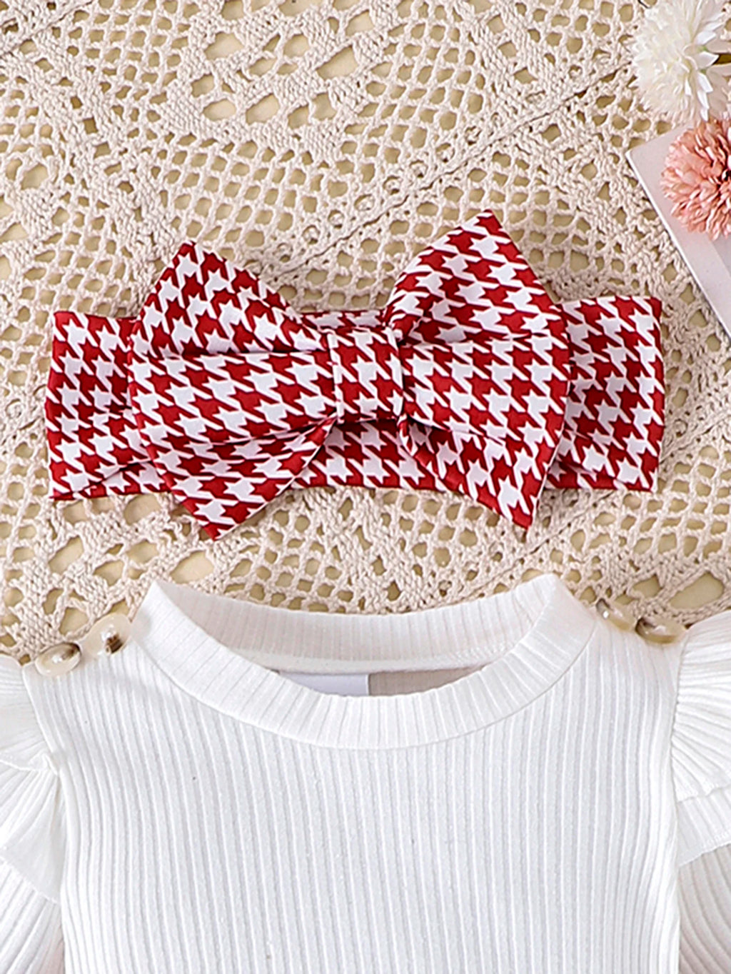 Sweet Baby Girl Fall Outfit 2Pcs Set