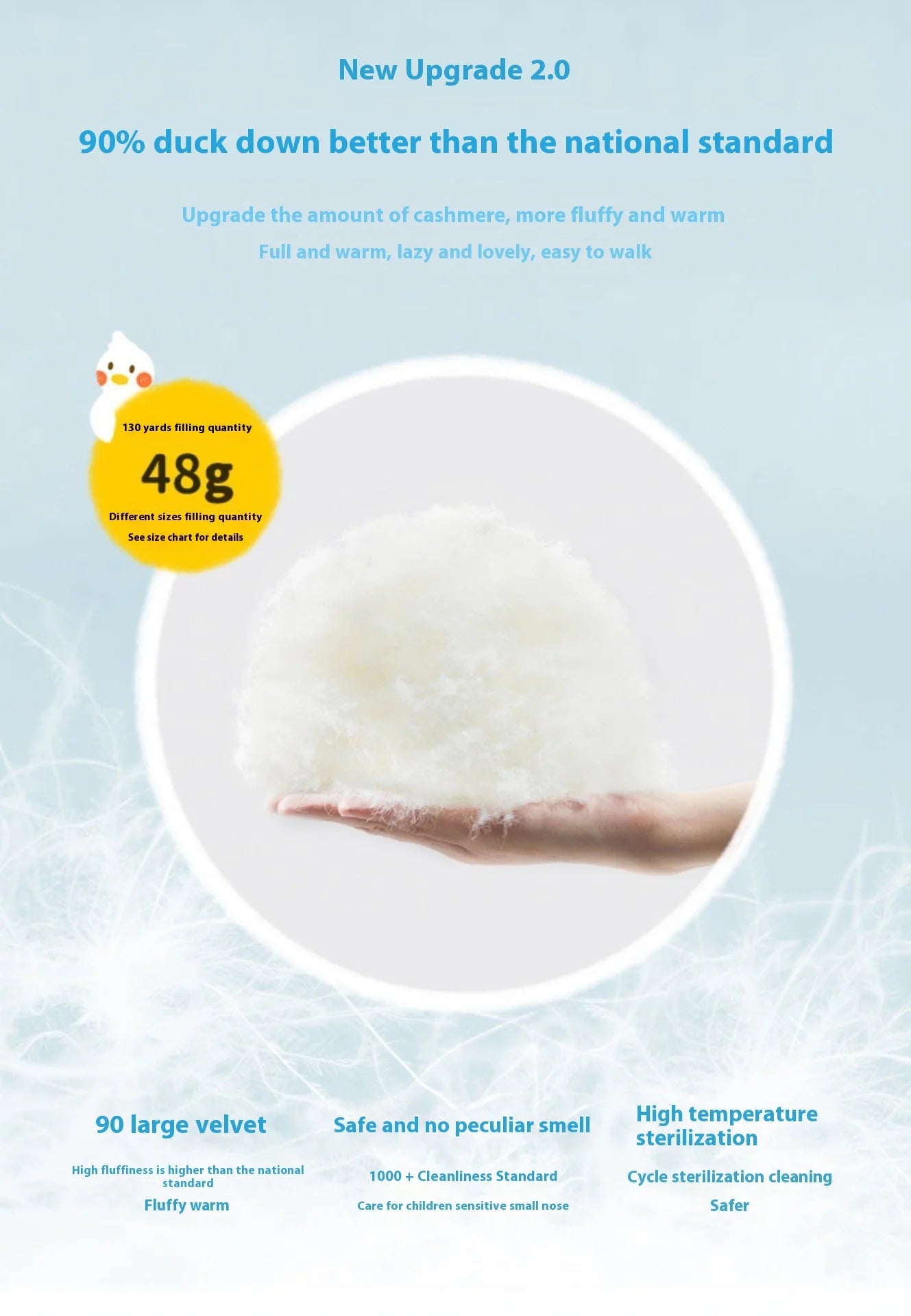 Kids’ Lightweight Duck Down Jacket – Fall & Winter