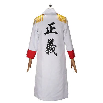 One Piece Cosplay Costume – Garp Marine Cloak & Uniform Coat