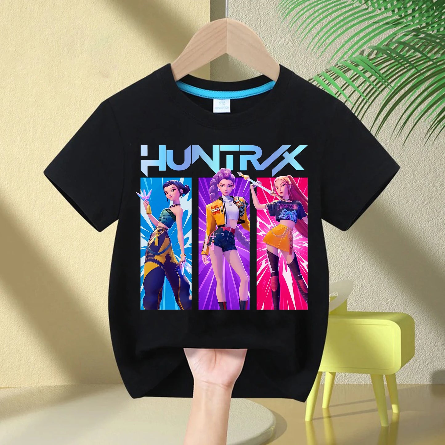 2025 Kpop Demon Hunters T-Shirt for Kids – Cute Cotton Casual Wear