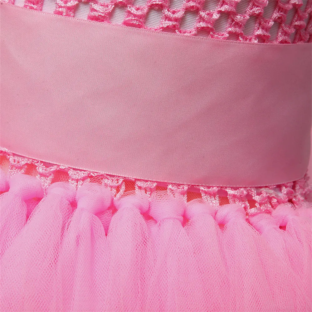 Princess Ball Gown – Tulle V-Neck Party Dress