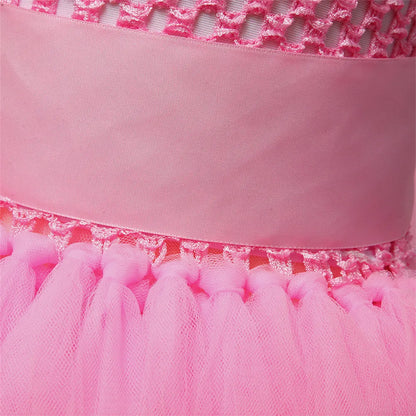 Princess Ball Gown – Tulle V-Neck Party Dress