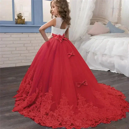 Princess Party Dress – Lace Formal Dress for Girls