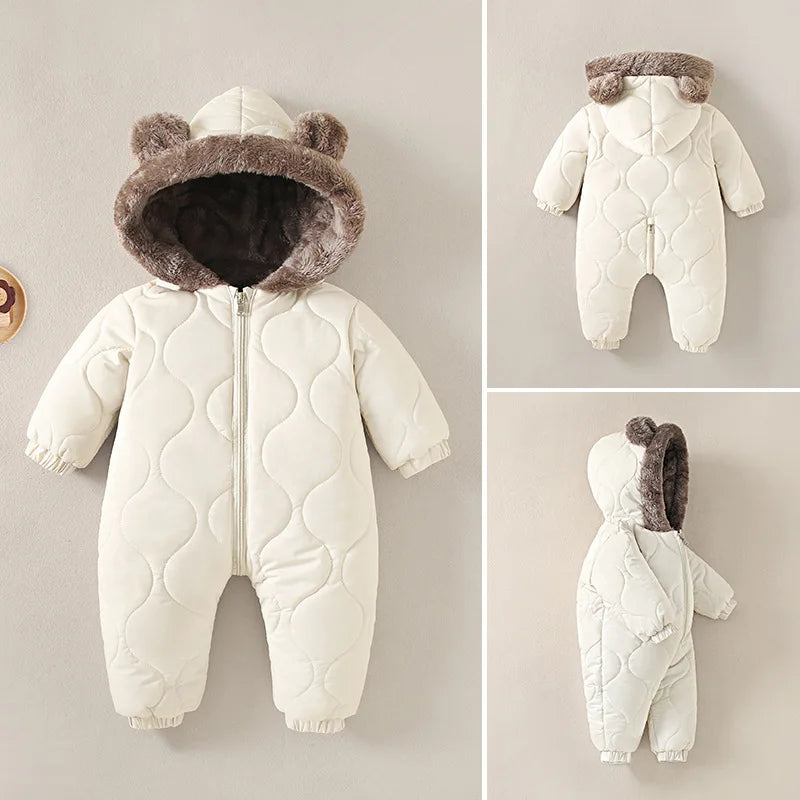 Autumn-Winter Baby Jumpsuit | Unisex 0-3Y
