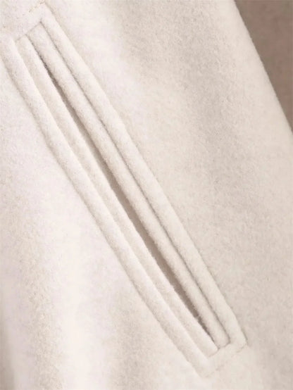 Retro Revival: Soft Bomber Jacket for Women