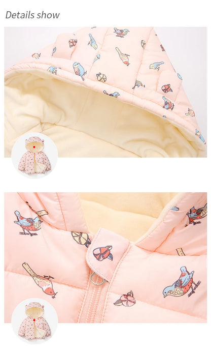 Plush Warm Outerwear – Boys & Girls Winter Jacket