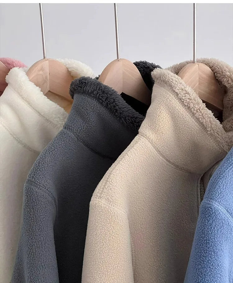 Thick Zipper Sweater for Boys & Girls – Cozy Style