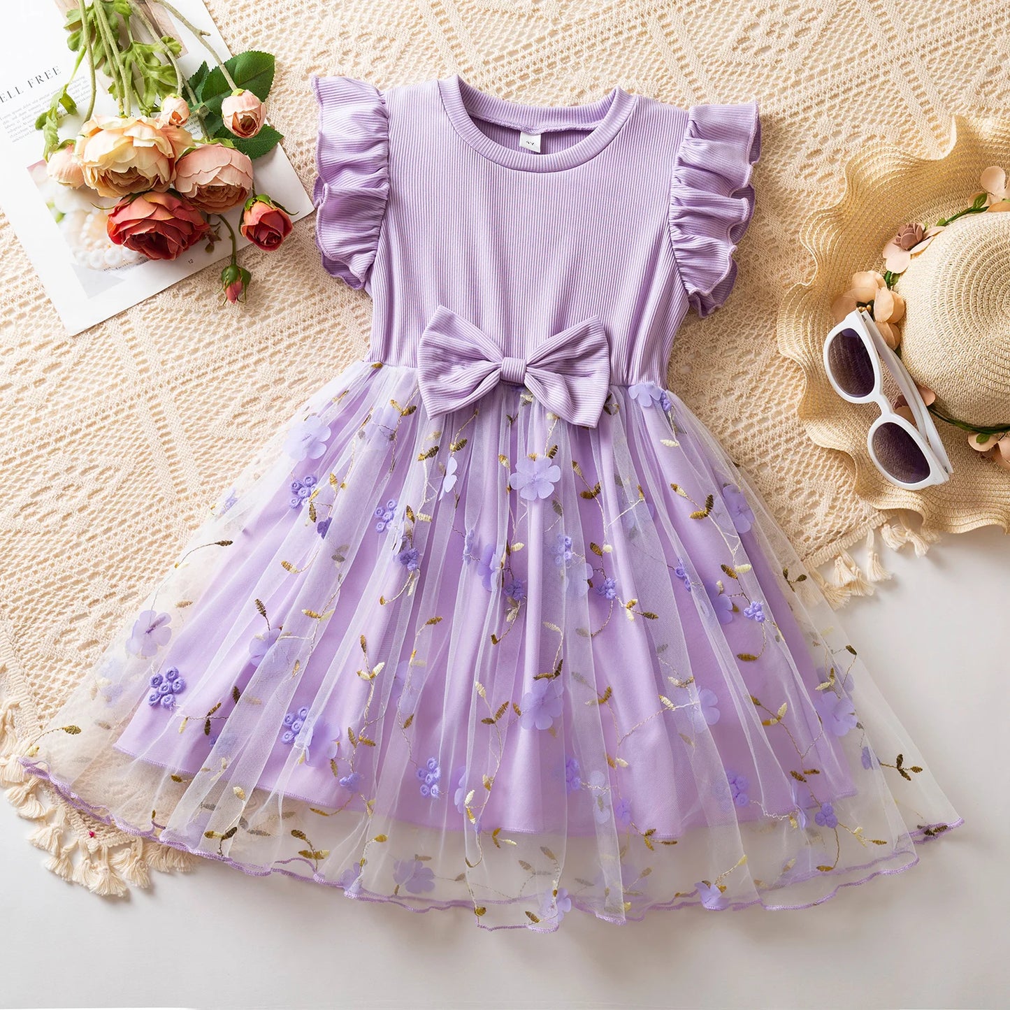 Casual Princess Dress for Girls – Birthday & Easter