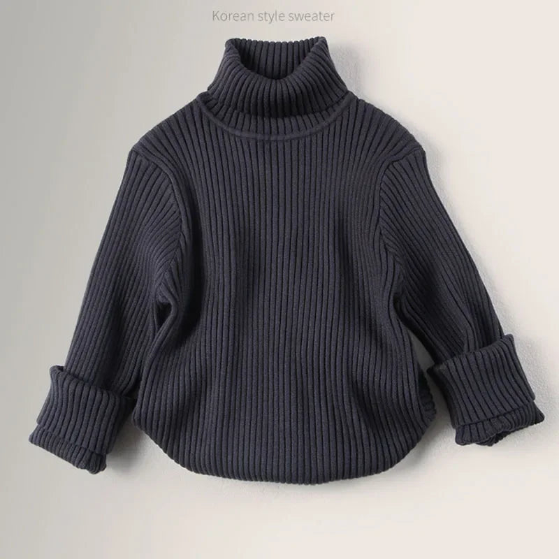 Kids’ Casual Loose Pullover Sweater – Autumn/Winter