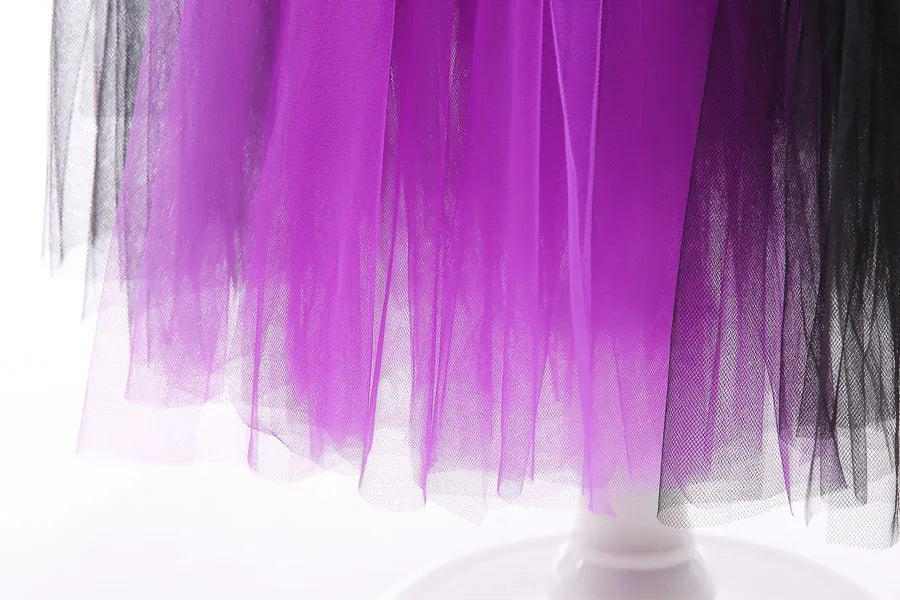Luxury Halloween Costume – Girls Evil Role Dress