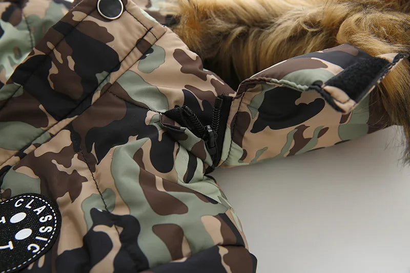 Baby Boys' Winter Coat – Warm Hooded Outerwear (2–6Y)