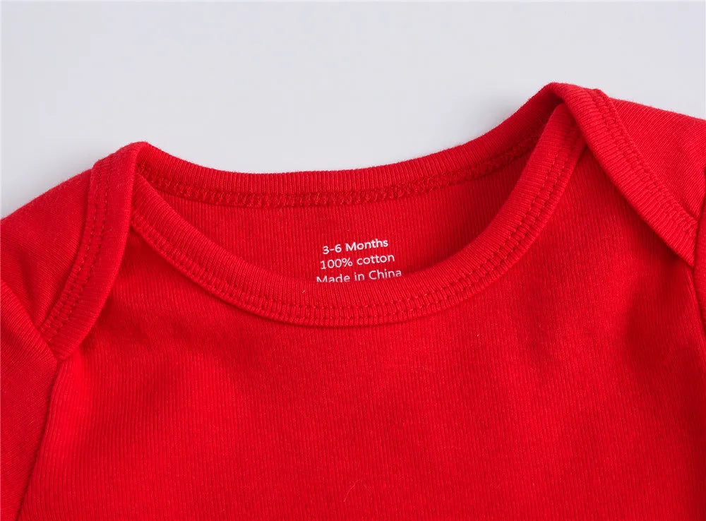 Short Sleeve Baby Bodysuit – Soft Cotton (0–24M)