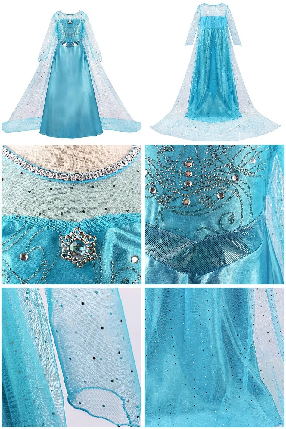 Baby Princess Dress: Elsa & Anna-Inspired Fantasy for Birthdays & More