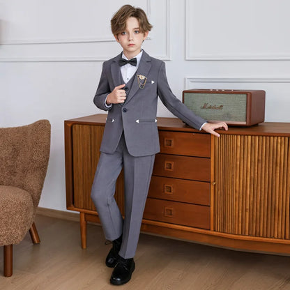 Little Gentleman Suit – Boys’ Formal Outfit for Wedding & Birthday