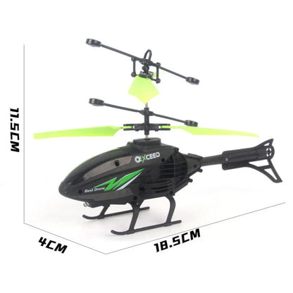 Wrist Induction Drone – Mini RC Helicopter for Kids with Impact Protection