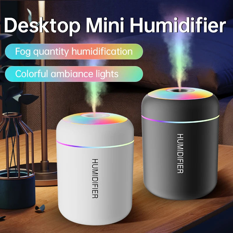 Mini USB Air Humidifier: Aromatherapy Anywhere