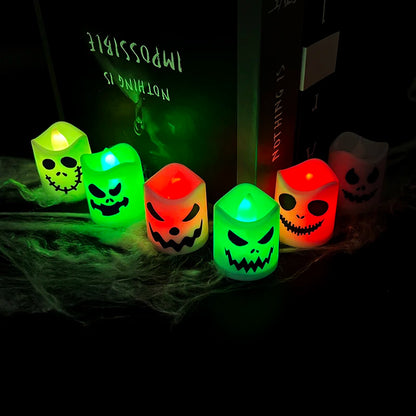 6pcs LED Halloween Candles – Spooky Glow for Any Occasion!