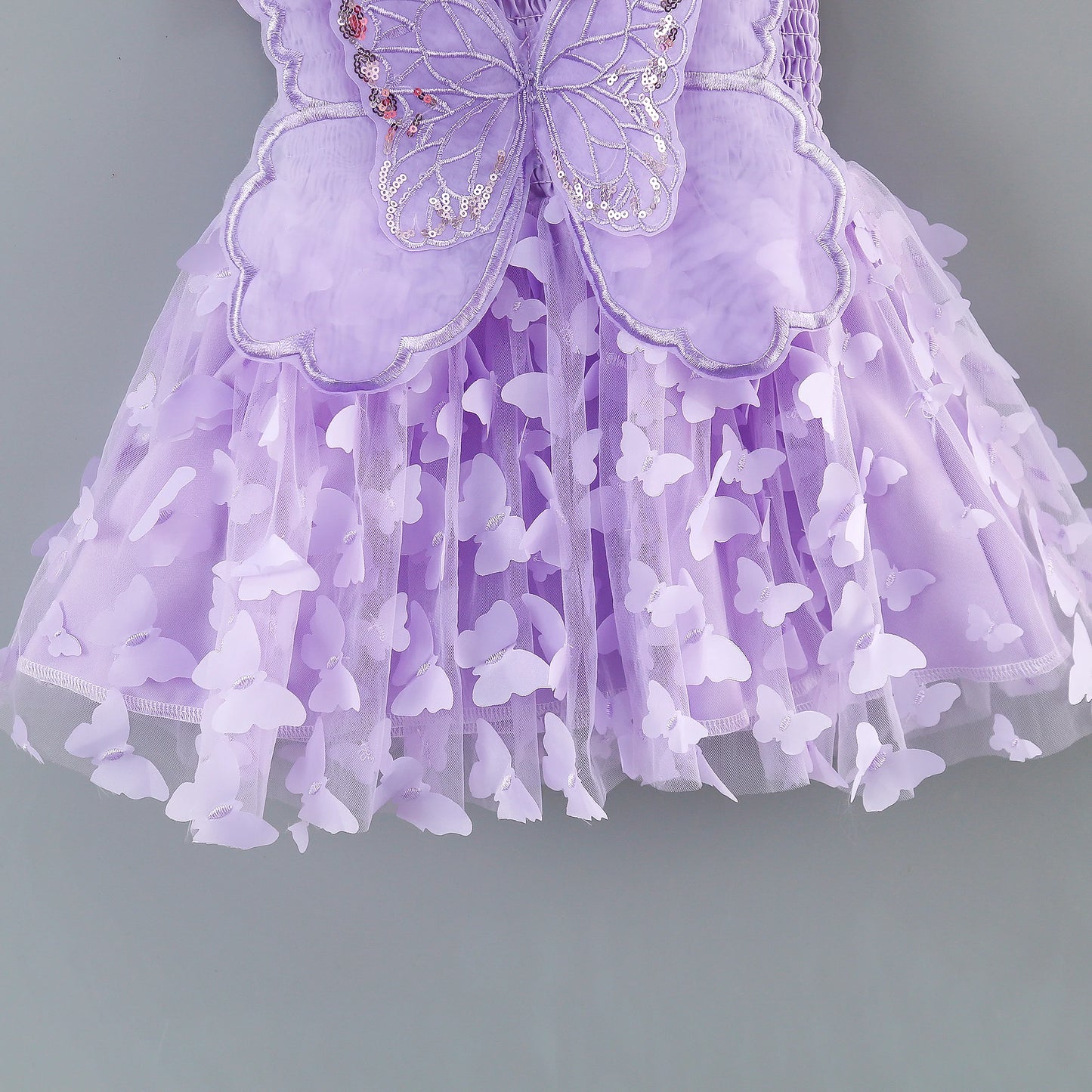Toddler Girls’ Colorful Butterfly Party Outfit