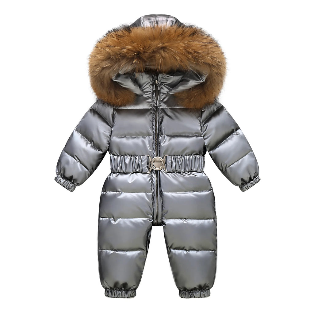 Toddler Down Jumpsuit – Winter Overalls for Boys & Girls