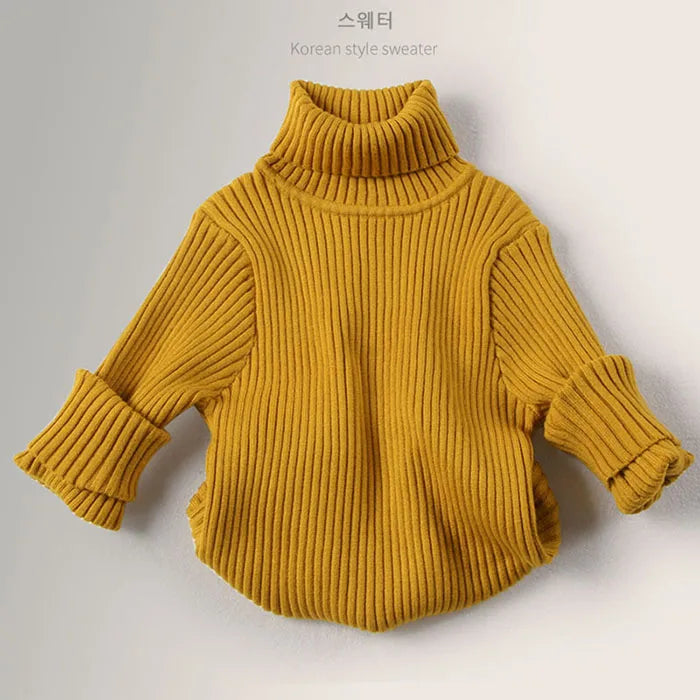 Kids’ Casual Loose Pullover Sweater – Autumn/Winter