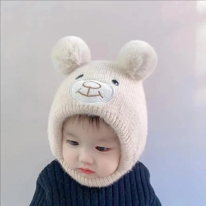 Baby Winter Beanie with Neck Warmer