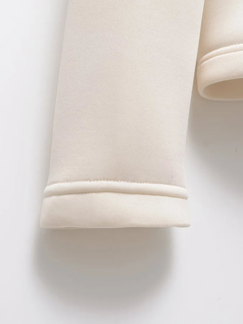 Stylish Warmth: Hooded Patchwork Cotton Jacket