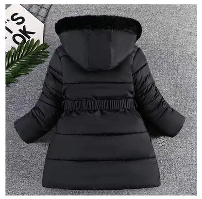 Kids’ Hooded Padded Coat – Thick & Cozy Winter Wear